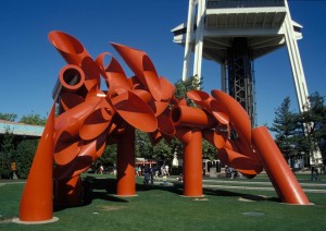 Seattle Space Needle sculpture 